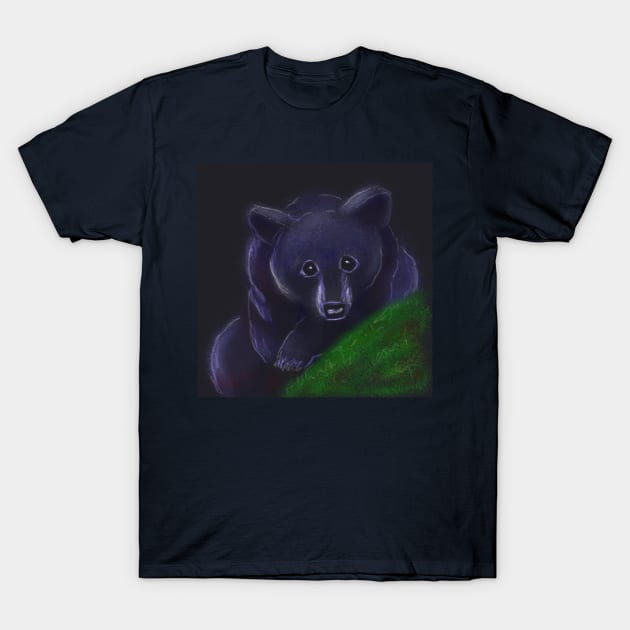 night bear T-Shirt by reyhanartstudio